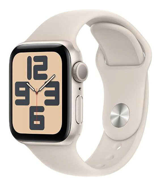 【中古】【安心保証】 SE 第2世代[44mm/GPS]アルミ スターライト Apple Watch