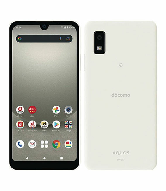 【中古】【楽になること引きうける】 AQUOS wish3 SH-53D[64GB] docomo 白いこと