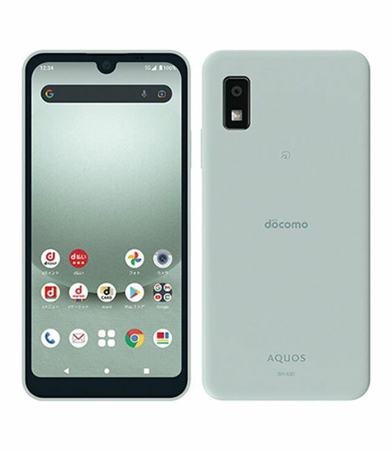 【中古】【楽になること引きうける】 AQUOS wish3 SH-53D[64GB] docomo 緑であること