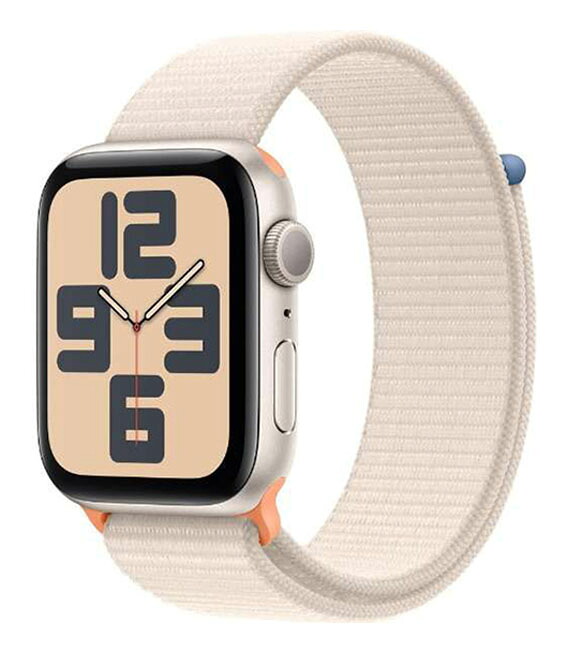 【中古】【安心保証】 SE 第2世代[40mm/GPS]アルミ スターライト Apple Watch