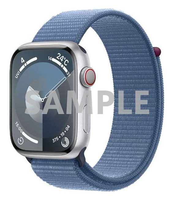 【中古】【安心保証】 Series9[45mm/セルラー]アルミ シルバー Apple Watch｜ゲオモバイル