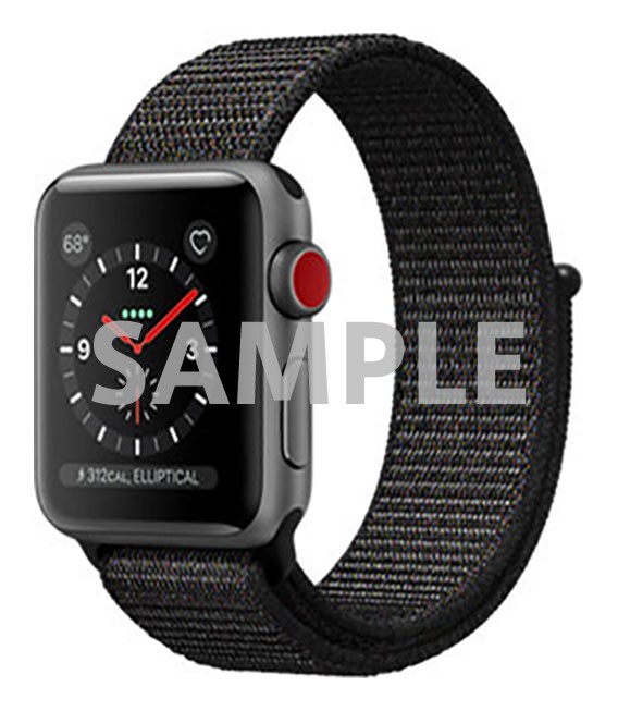 【中古】【安心保証】 Series3[38mm/セルラー]アルミ 各色 Apple Watch