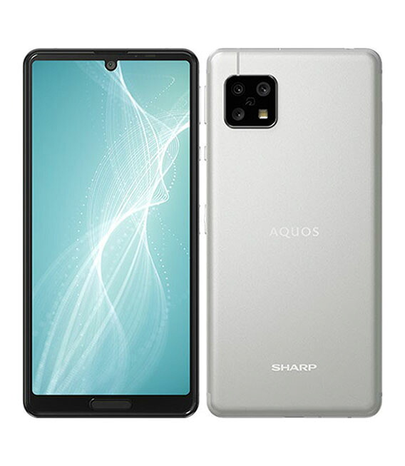 【中古】【楽になること引き受ける】 AQUOS sense4 SH-M15[64GB] SIM無償性 しろがね色
