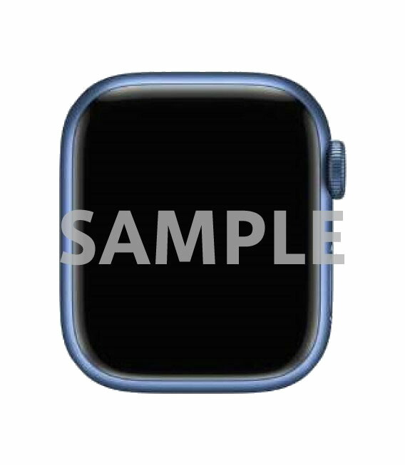 【中古】【安心保証】 バンド無 Series7[45mm/セルラー]アルミ ブルー Apple Watch