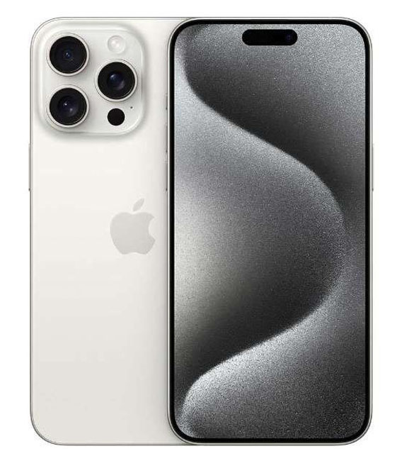 【中古】【安心保証】 iPhone15 Pro[512GB] au ホワイトチタニウム
