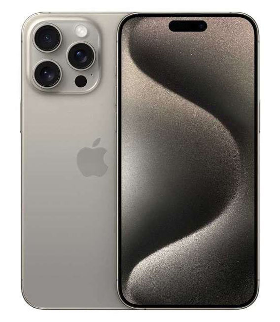 【中古】【安心保証】 iPhone15 Pro[256GB] モバイル ナチュラルチタニウム｜ゲオモバイル