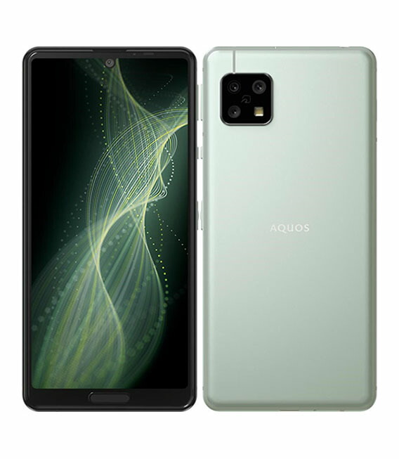 【中古】【安全性のある引き請ける】 AQUOS sense5G A004SH[64GB] SoftBank オリーブしろがね色