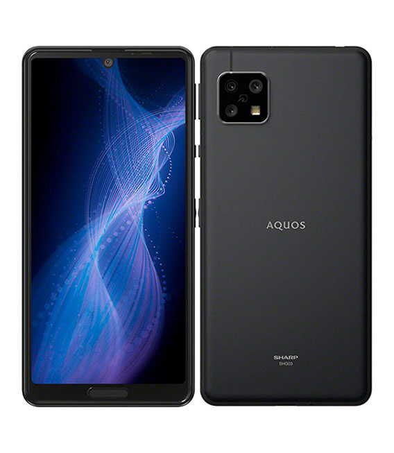 AQUOS sense5G SHG03 定番スタイル au 注目のブランド 64GB ブラック