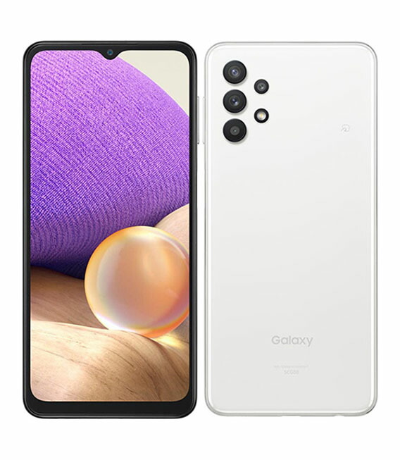【中古】【楽になること引き受ける】 Galaxy A32 5G SCG08[64GB] au オーサムホワイト