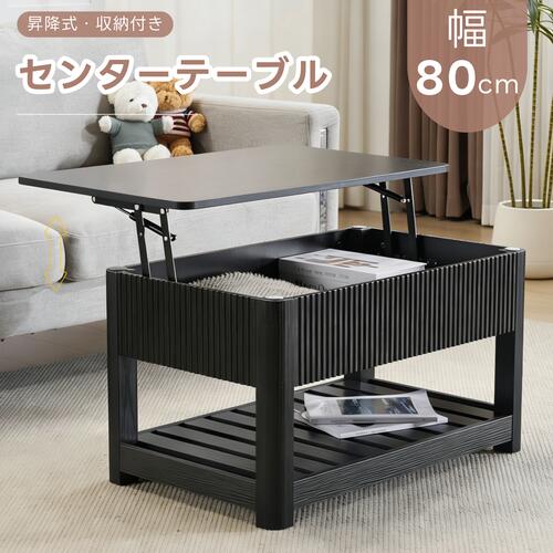 センターテーブル 最短当日発送 昇降式 折り畳み天板 天板2倍展開 大容量収納 ローテーブル おしゃれ 北欧 コンパクト 新生活向け スチール脚 多用途 シリーズ29 GEOGRACE