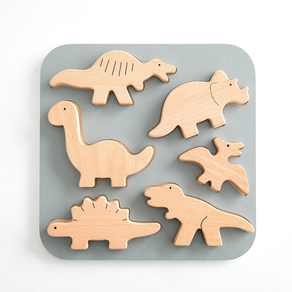 Byastrup エストロップ Puzzle Dinosaur パズル 型はめ 木製 恐竜 ダイナソー 北欧 おもちゃ 北欧スタイル デンマーク おしゃれ モダン 1年 2歳 3歳 女の子 男の子 クリスマス 誕生日 プレゼント 出産祝い Vitoriaassessoria Com Br