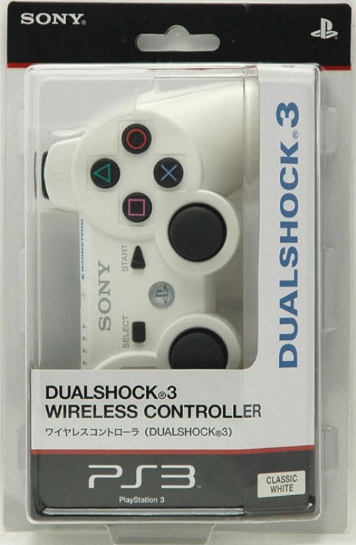 楽天市場 中古 ソニー ワイヤレスコントローラdualshock3 クラシック ホワイト周辺機器 メーカー純正 ソフト その他 ゲーム ゲオオンラインストア 楽天市場店