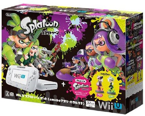 任天堂 - 【セット】WiiU + スプラトゥーン&amp;マリオカセット　その他付属品あり 楽天市場】WiiU ニンテンドーWii U スプラトゥーン セット