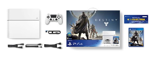 本体 中古 箱説あり 付属品あり 傷なし Playstation4 Destiny ゲーム機本体 同梱版 プレイステーション4 Pack 珍しい