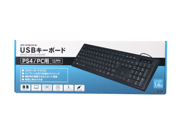 楽天市場 新品 Ps4 Usbキーボード Bk周辺機器 Pb ソフト その他 ゲーム ゲオオンラインストア 楽天市場店