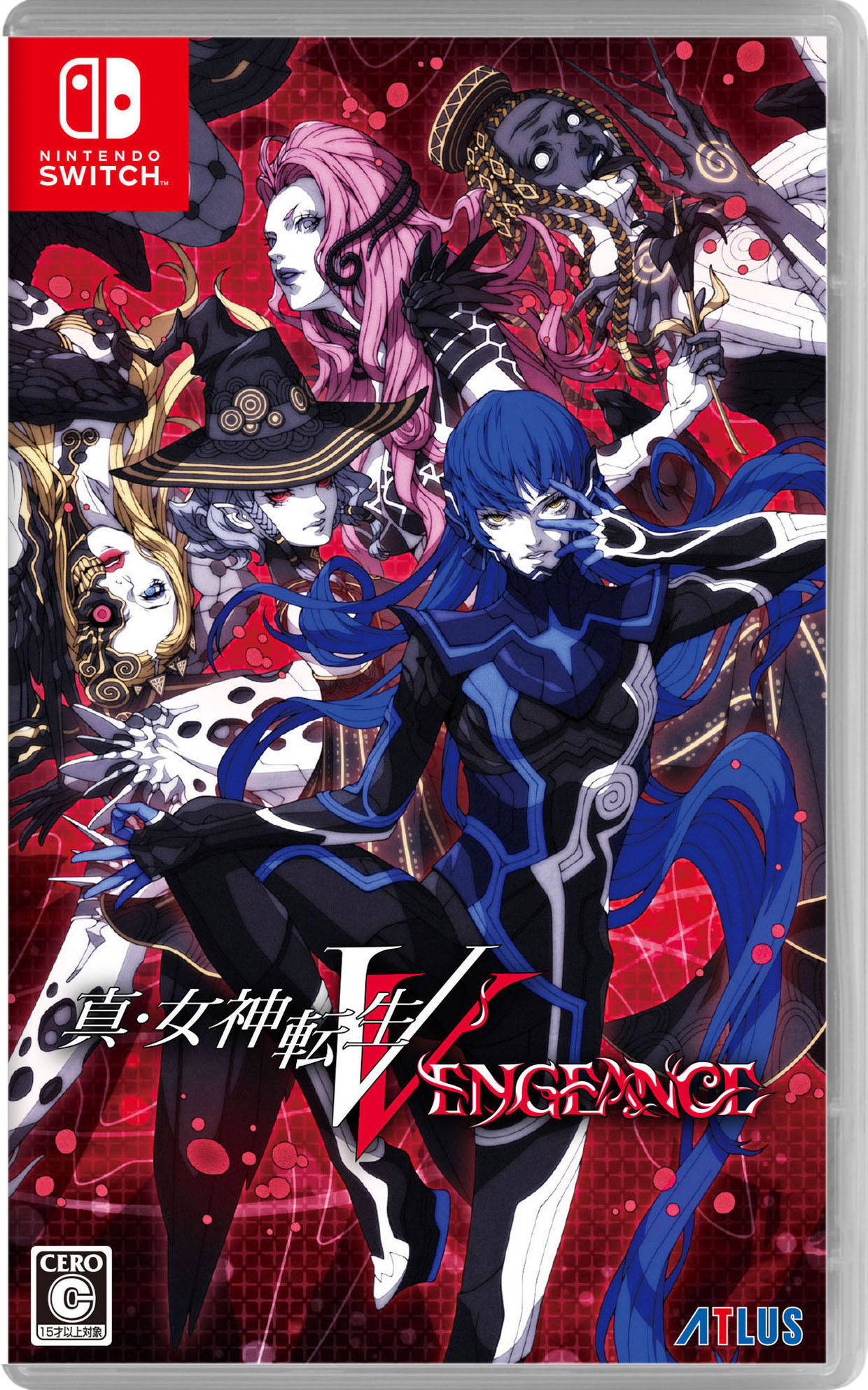 【中古】真・女神転生V Vengeanceソフト:ニンテンドーSwitchソフト／ロールプレイング・ゲーム画像