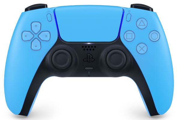 【中古】DualSense ワイヤレスコントローラー スターライト ブルー 周辺機器(メーカー純正)ソフト／コントローラ・ゲーム