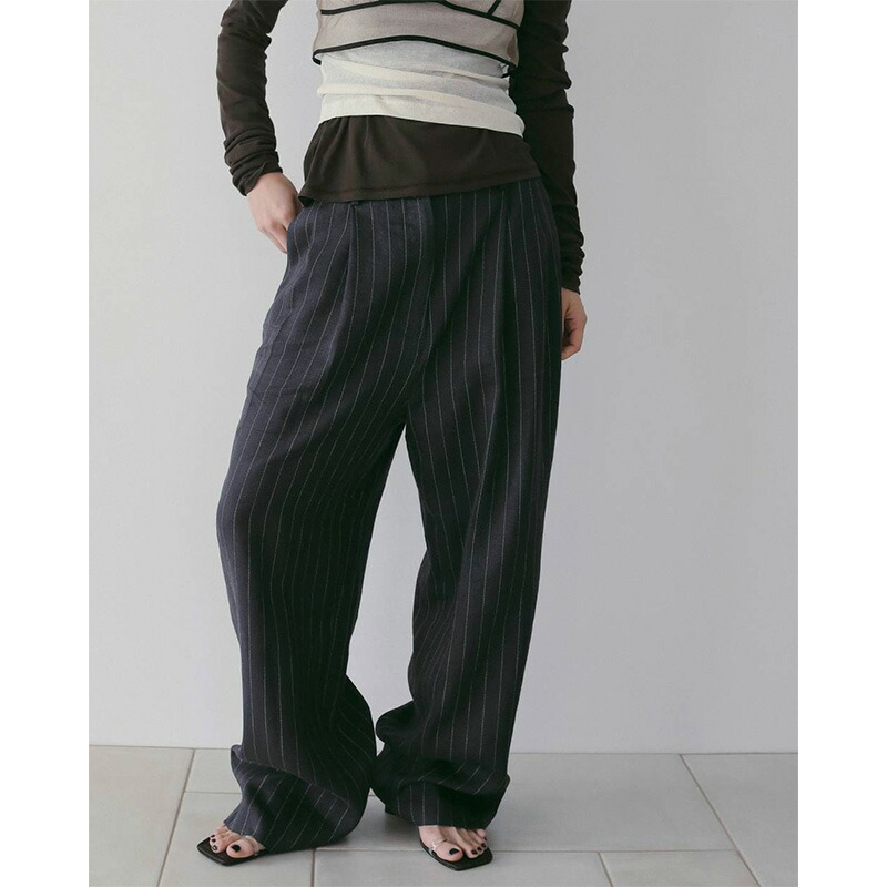2026春夏新作 anuke アンヌーク リネン タックパンツ Linen Tuck Pants ワイドパンツ ボトム 62610706 62610104【os】｜GEOGRAPHY／ジェオグラフィー 14,025円