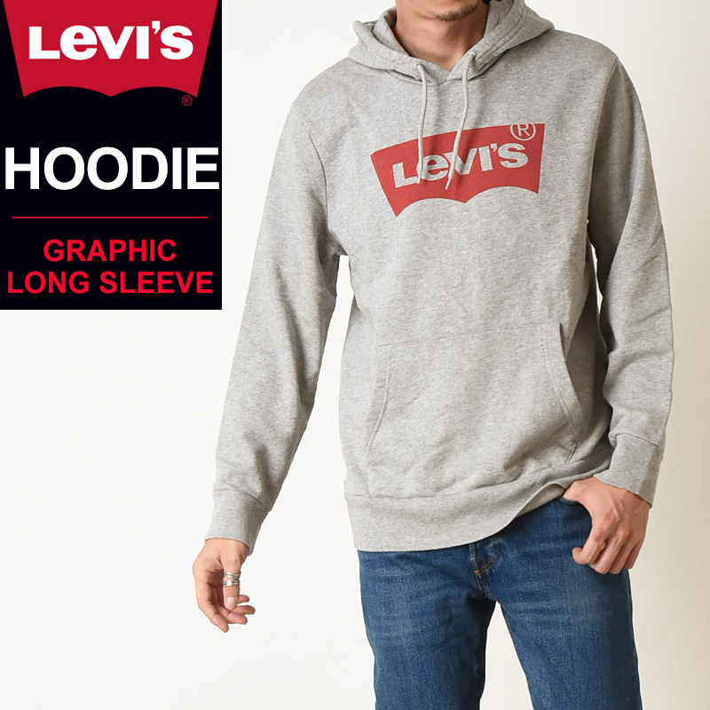 levi's graphic big sleeve sweatshirt