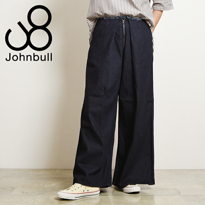 楽天市場 Saleセール10 Off ジョンブル Johnbull レディース デニム ループ ワイドパンツ ジーンズ デニムパンツ Zp066 Gs2 Geo Style ジェオスタイル