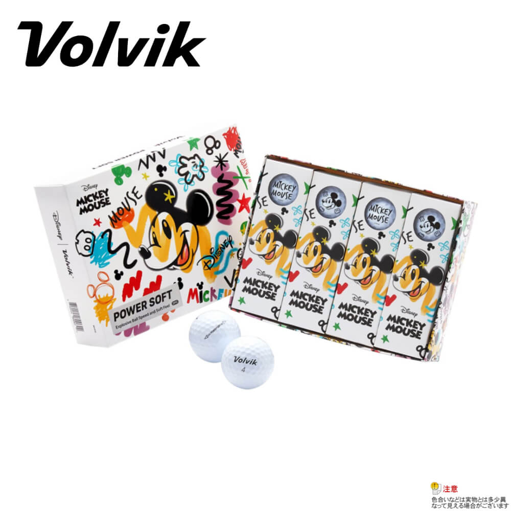 ぶーです♪ミッキー　ゴルフバッグ　2個セット 楽天市場】ボルビック ゴルフボール ディズニーギフトパック 2.0