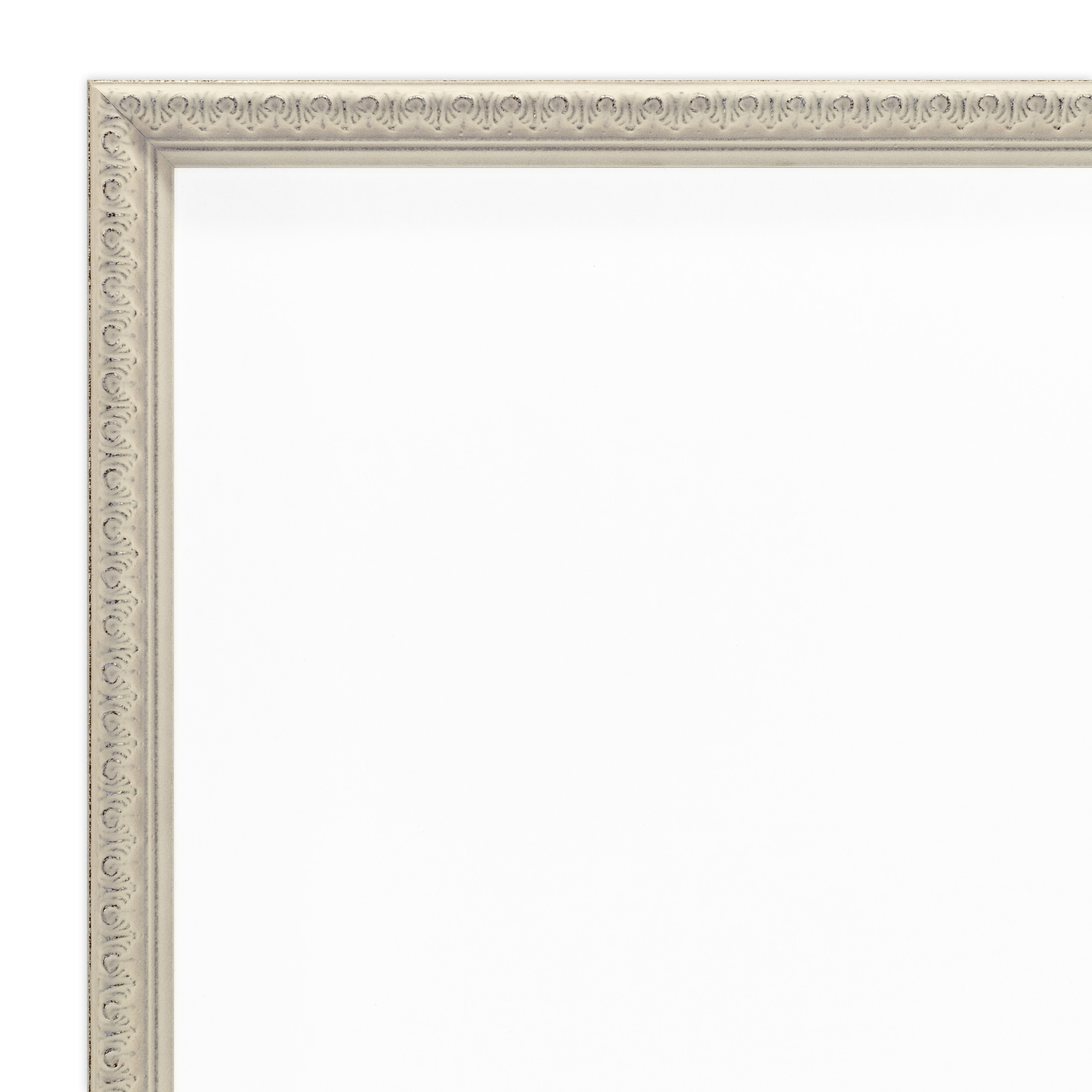 メガジャケット 240×240mm 用額縁 ホワイト系 アイボリー 木製 UVカットアクリル仕様  G6005L 【受注生産品のため返品不可】【東北・北海道・沖縄・離島は配送不可】