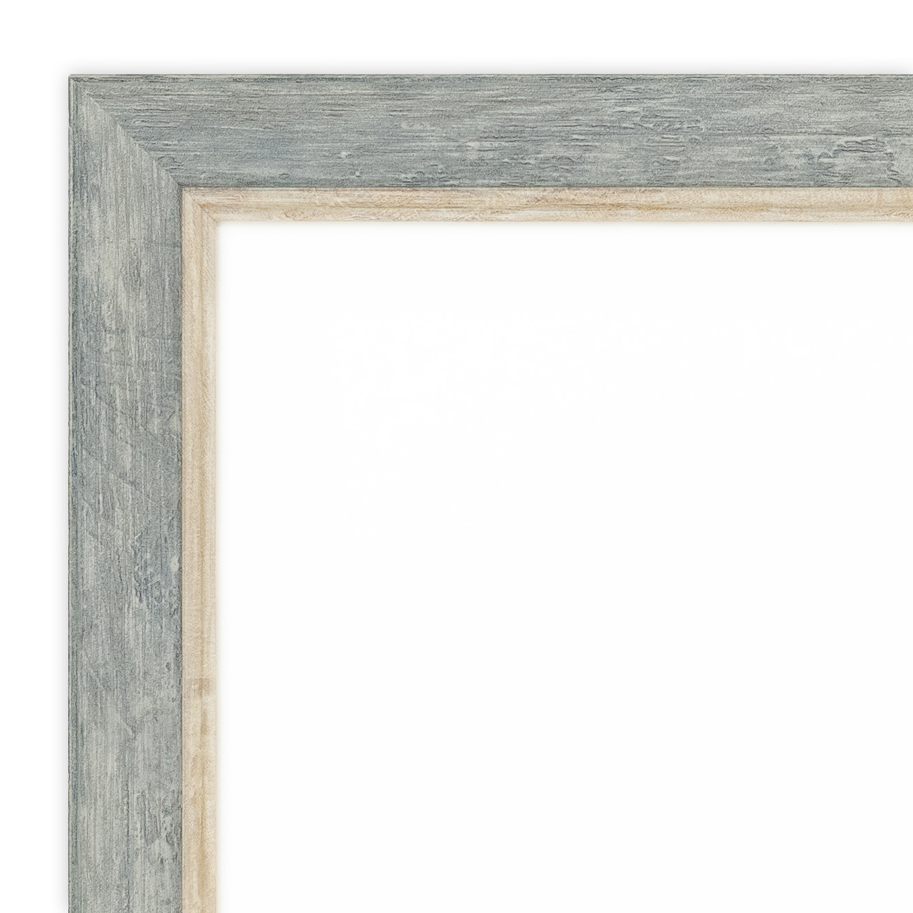 書道半紙 243×334mm 用額縁 ブルー（BU） 樹脂製 アクリル仕様  ボタンフック付 MH-E44J 書道作品 【受注生産品のため返品不可】【東北・北海道・沖縄・離島は配送不可】