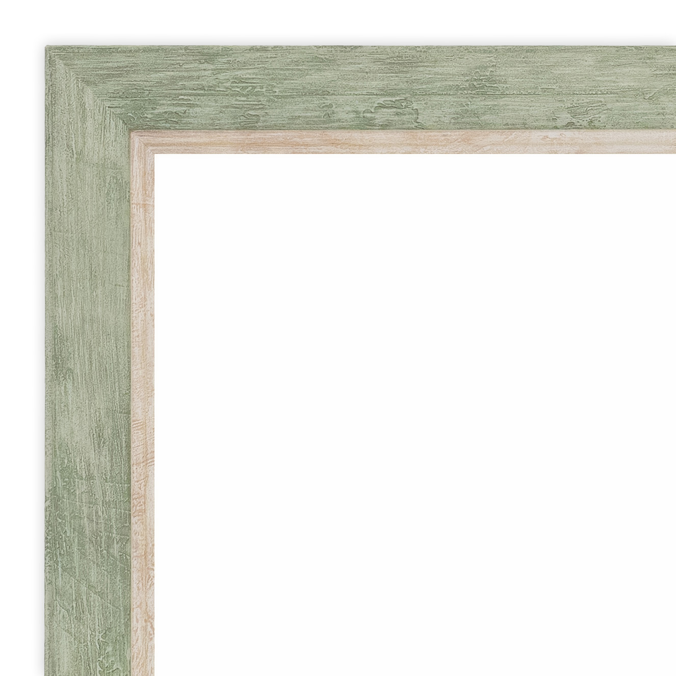 書道半紙 243×334mm 用額縁 グリーン（GR） 樹脂製 アクリル仕様  ボタンフック付 MH-E44J 書道作品 【受注生産品のため返品不可】【東北・北海道・沖縄・離島は配送不可】