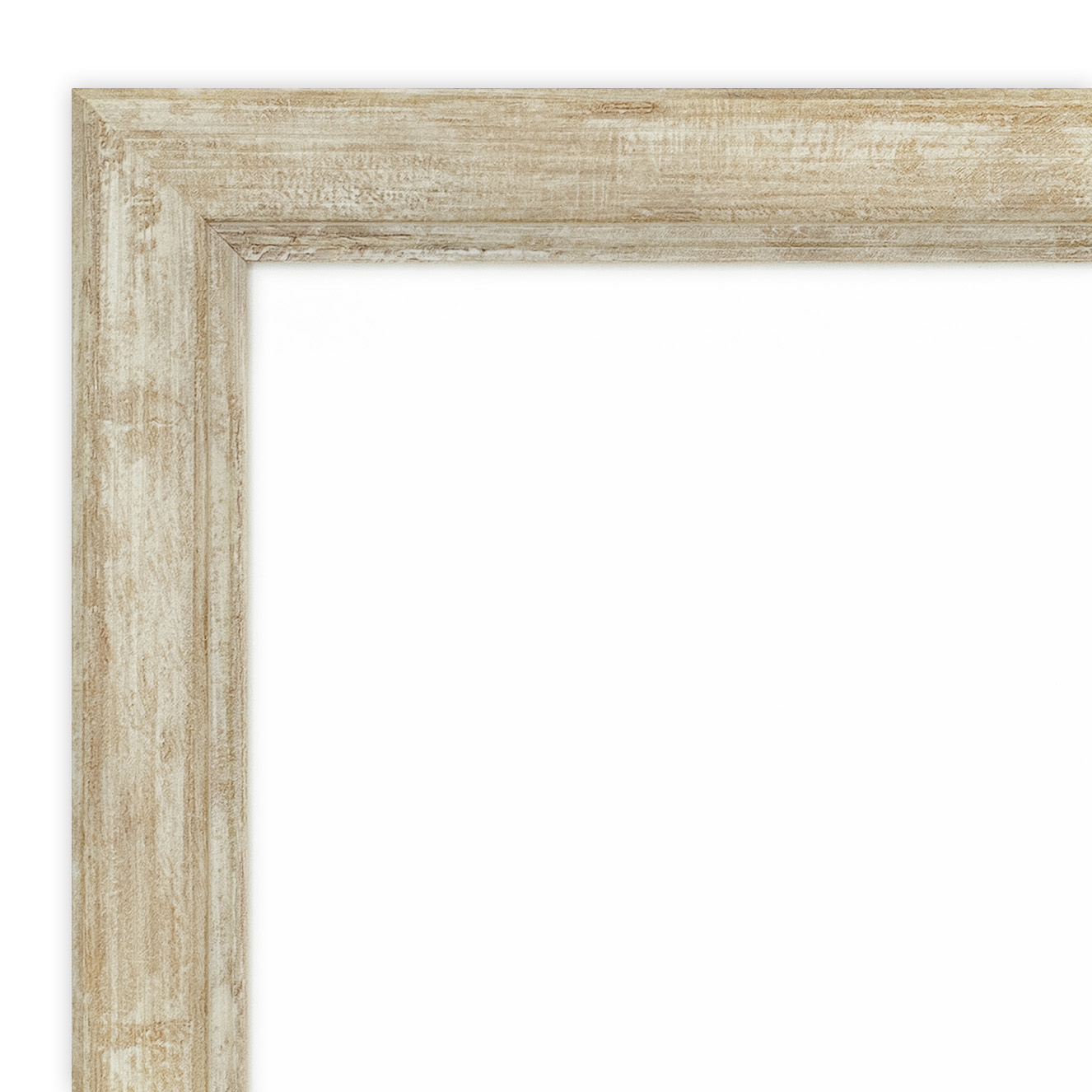 書道半紙 243×334mm 用額縁 ベージュ系 アイボリー（I） 樹脂製 アクリル仕様  ボタンフック付 MH-E44J 書道作品 【受注生産品のため返品不可】【東北・北海道・沖縄・離島は配送不可】
