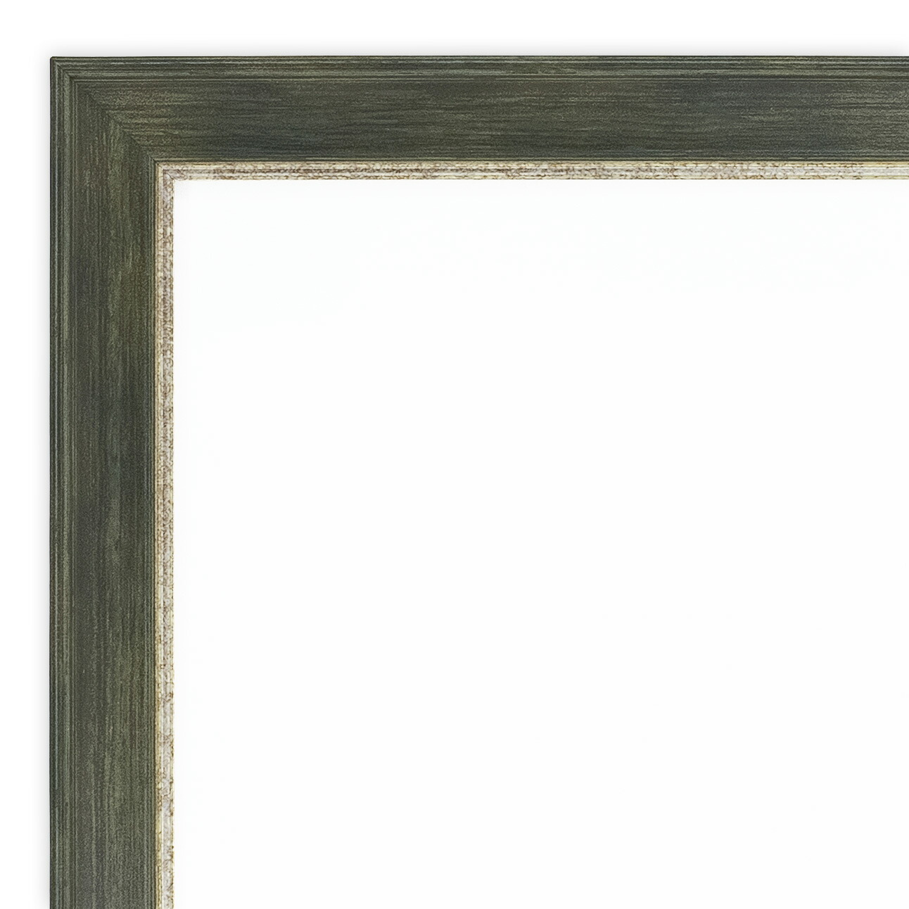 書道半紙 243×334mm 用額縁 グリーン（GR） 樹脂製 アクリル仕様  ボタンフック付 MH-E45J 書道作品 【受注生産品のため返品不可】【東北・北海道・沖縄・離島は配送不可】