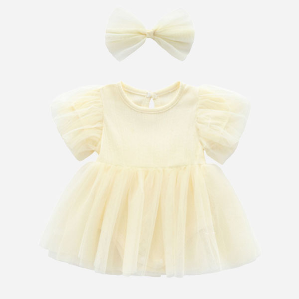 ベビーワンピースチュール607080、ドレス、ワンピース、ベビー服、ベビー、赤ちゃん、服