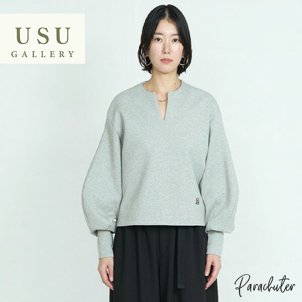 ご予約商品 【 USU 】1% 27S-MT-32 コットンエアートップス 2027 EARLY SPRING ご予約 人気 30代 40代 50代 60代 セレクトショップ パラシューター オンラインショップ 正規取扱店|セレクトショップ Parachuter