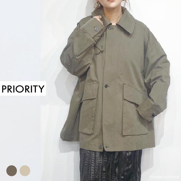 PRIORITY エコファーポンチョ ジャケット コート mal. rerere PRIORITY エコファーポンチョ ジャケット コート mal. rerere