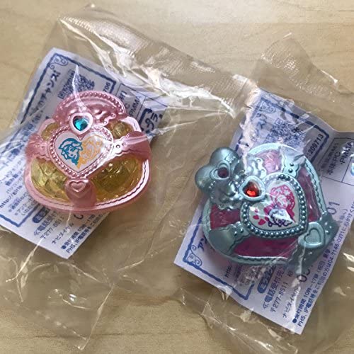 【中古】ユニクロ×HUGっと！プリキュア ミライクリスタル 2個 セット　箱なし画像