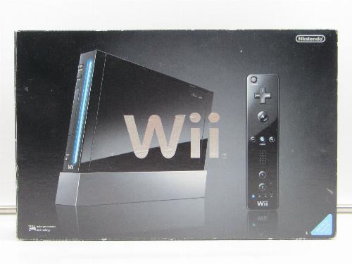 【中古】Wii本体 (クロ) 「Wiiリモコンジャケット」同梱