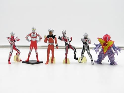 【中古】ウルトラマン 42 目覚めよ勇者編 6種 ネクサス ガシャポン HG 全6種 1 ウルトラマンネクサスモード(ジュネ画像