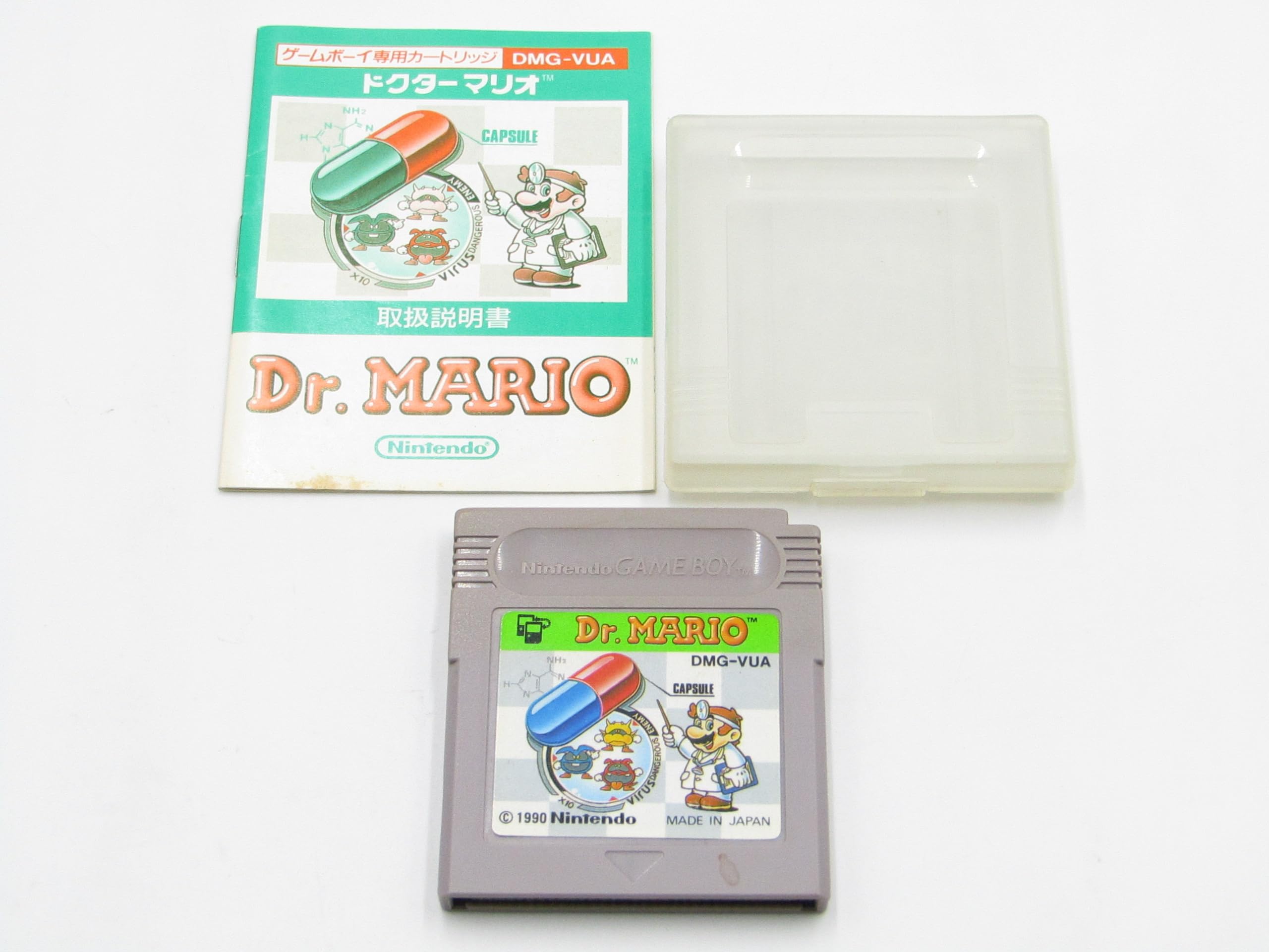 楽天市場】GB Dr.MARIO ドクターマリオ 海外版（ソフトのみ）やや色