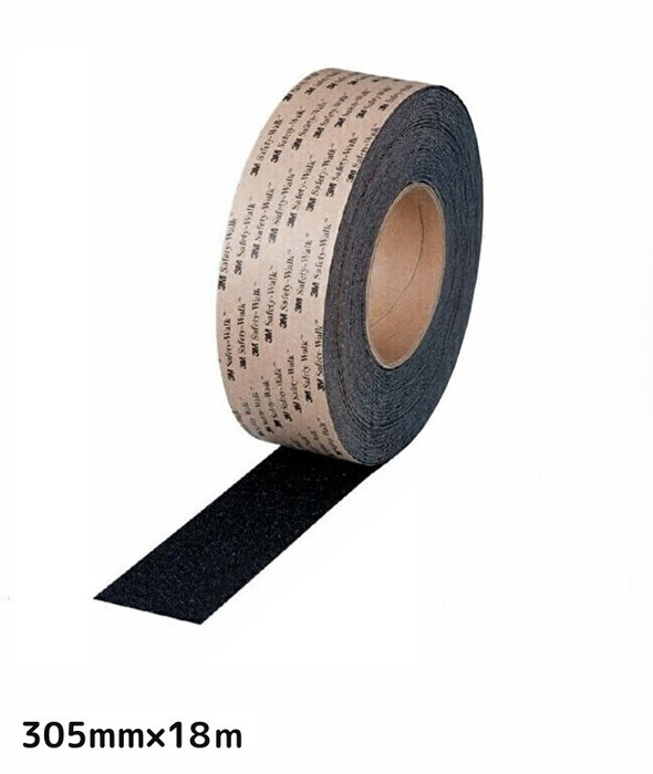 3M (TM) セーフティ・ウォーク (TM) 上滑り打ち切り磁気テープ 印字機B  BLA  305mm×18m