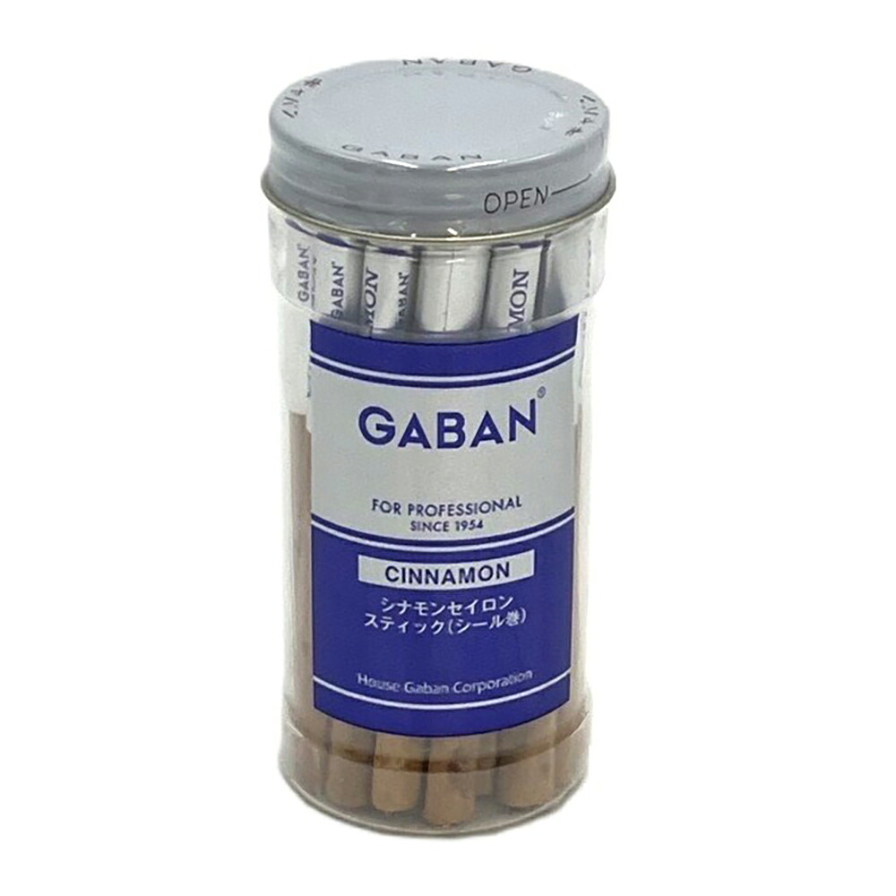 【ケース販売 12個入1ケース】ギャバンシナモンセイロンスティック 20本入カップ 1カップ GABAN スパイス 香辛料