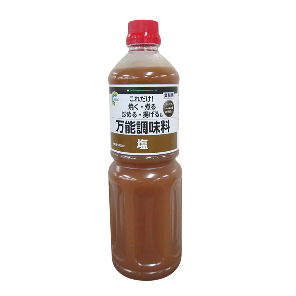 【ケース販売 10個入1ケース】YGC 万能調味料 塩 1L 1本