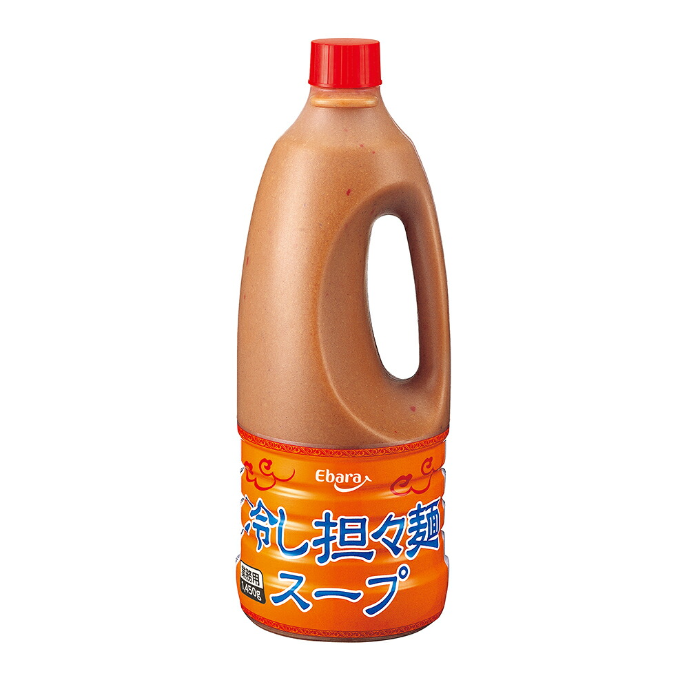 【ケース販売 6個入1ケース】エバラ 冷し担々麺スープ 1450g 1本