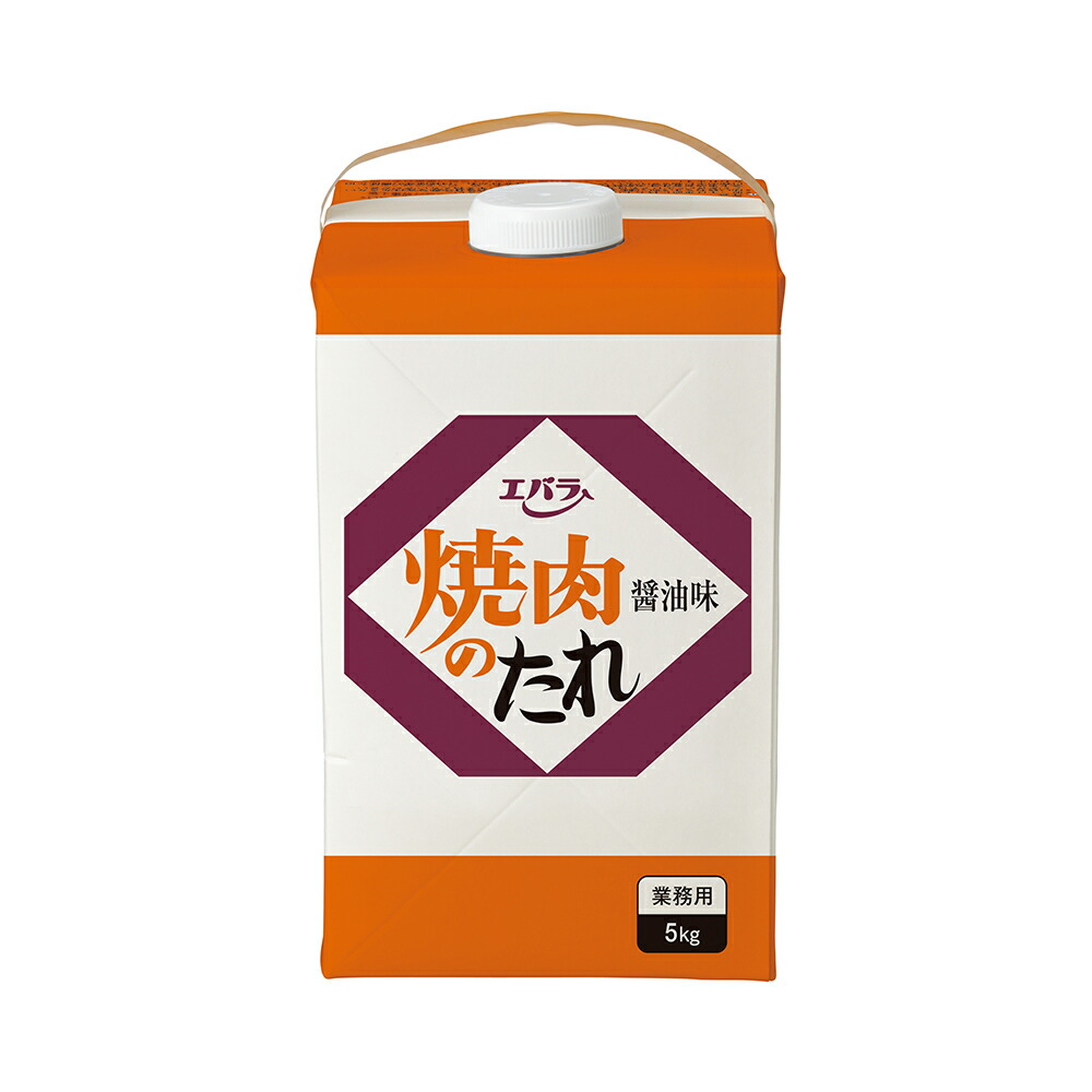 【ケース販売 4個入1ケース】エバラ 焼肉のたれ 醤油味 5kg 1個
