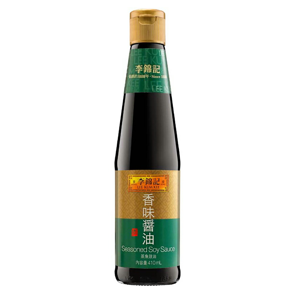 【ケース販売 12個入1ケース】李錦記 香味醤油 410ｍｌ 1本
