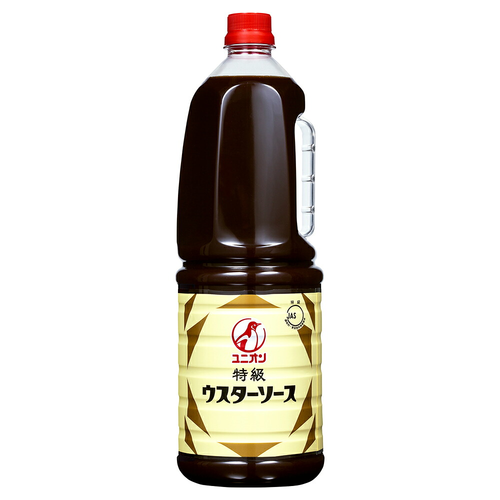 【ケース販売 6個入1ケース】ユニオン 特級ウスターソース 1.8L 6本