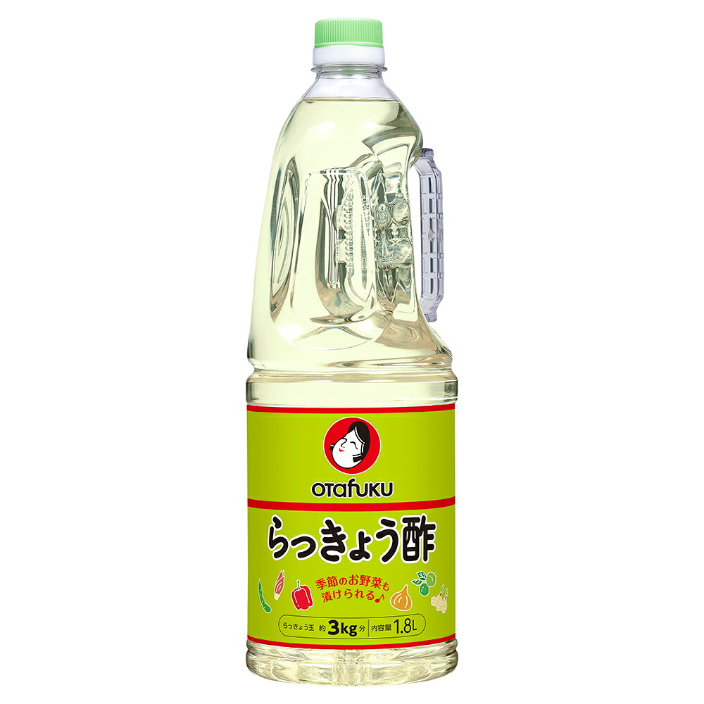 【ケース販売 6個入1ケース】オタフク らっきょう酢 1.8L 1本