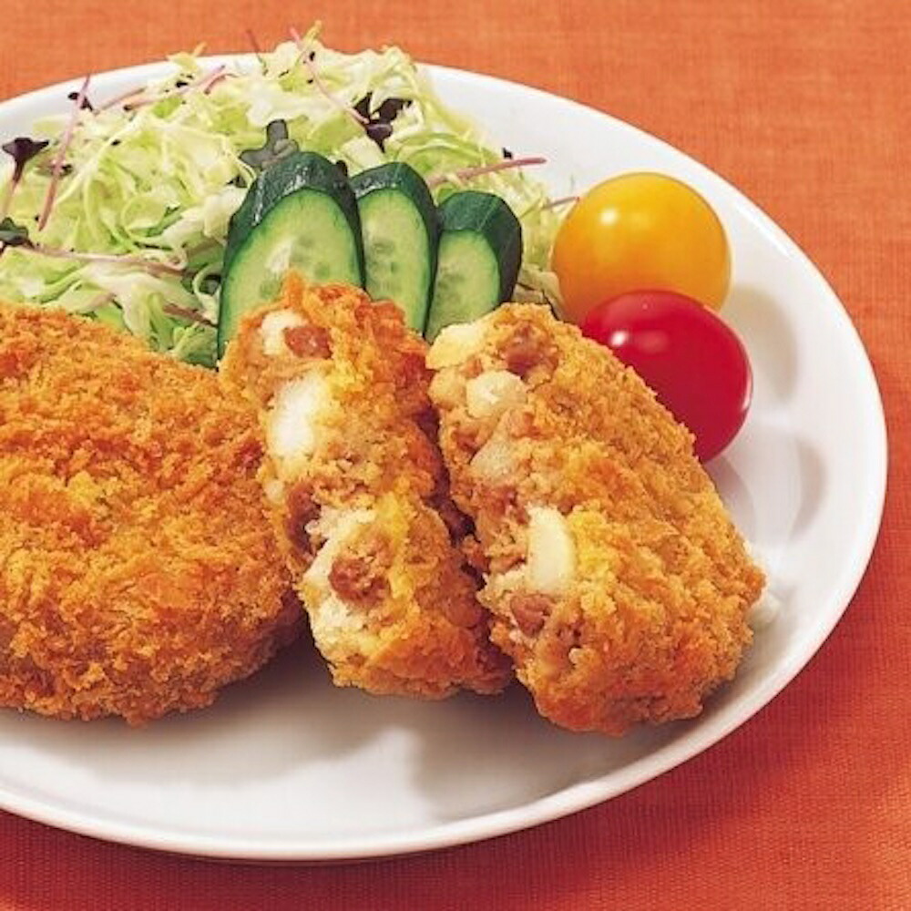 【冷凍便】 【ケース販売 60個入1ケース】味の素 ＮＥＷデリカ 牛肉コロッケ70 70g 20個