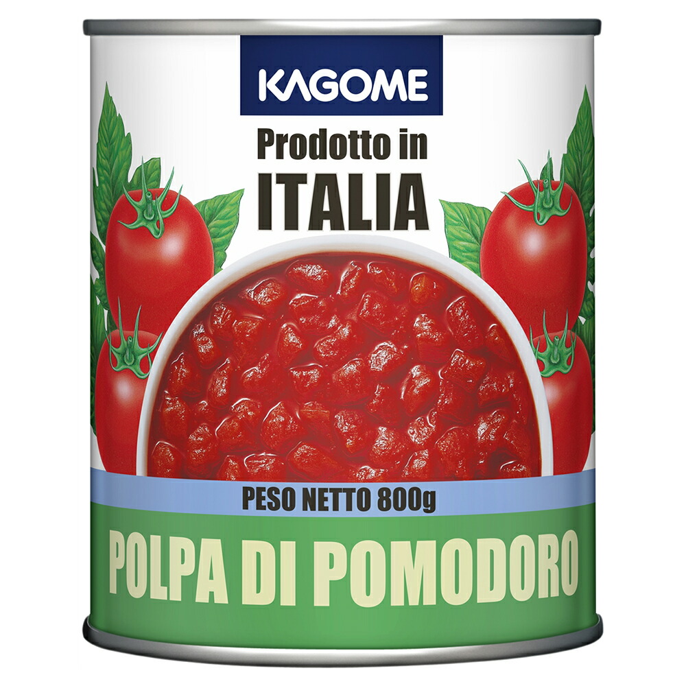 楽天市場】カゴメ 業務用 ダイストマト イタリア 2号缶 800g×12缶 : S