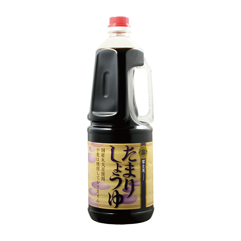 【ケース販売 6個入1ケース】富士晃 たまり醤油 1.8Lペット 1本