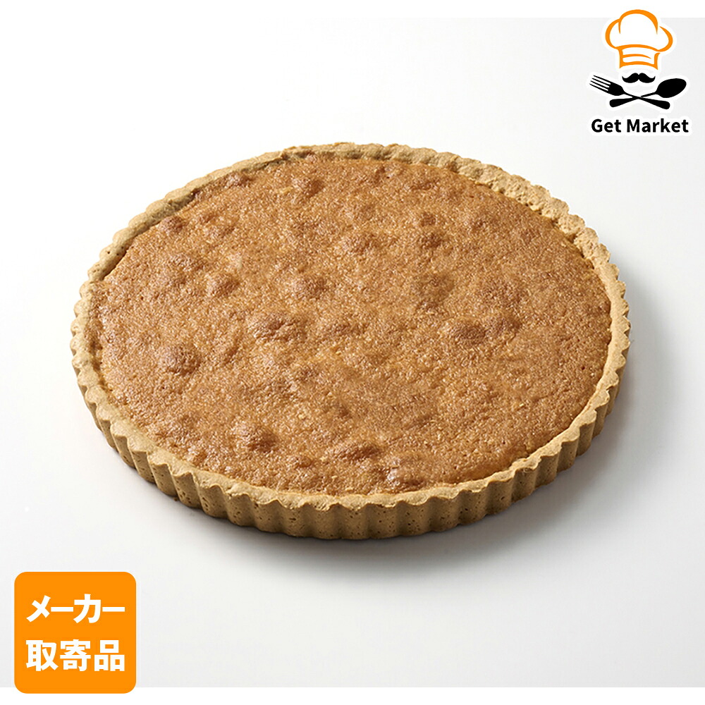 【メーカー取寄品】テーブルマーク フリーカットケーキ プレーンタルト(ホール) 334g×6台 2ケース デザート