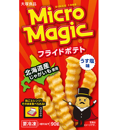 楽天市場】[冷凍食品]大塚食品 マイクロマジック フライドポテト 90g